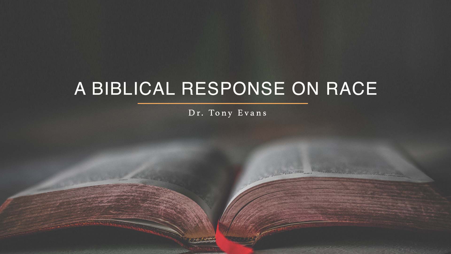 A Biblical Response on Race