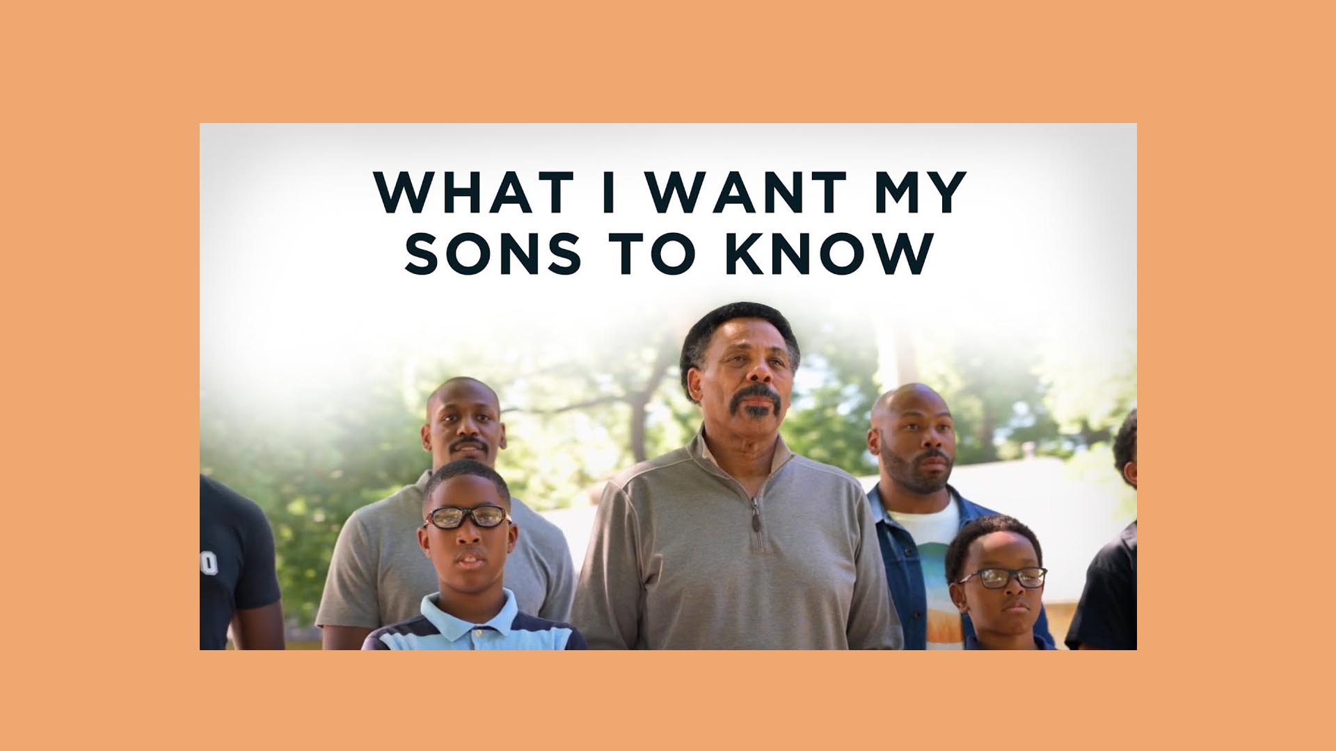What I Want My Sons to Know