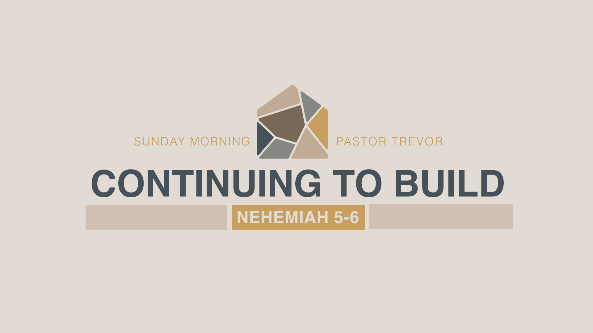 Nehemiah 5-6<br />Continuing to Build