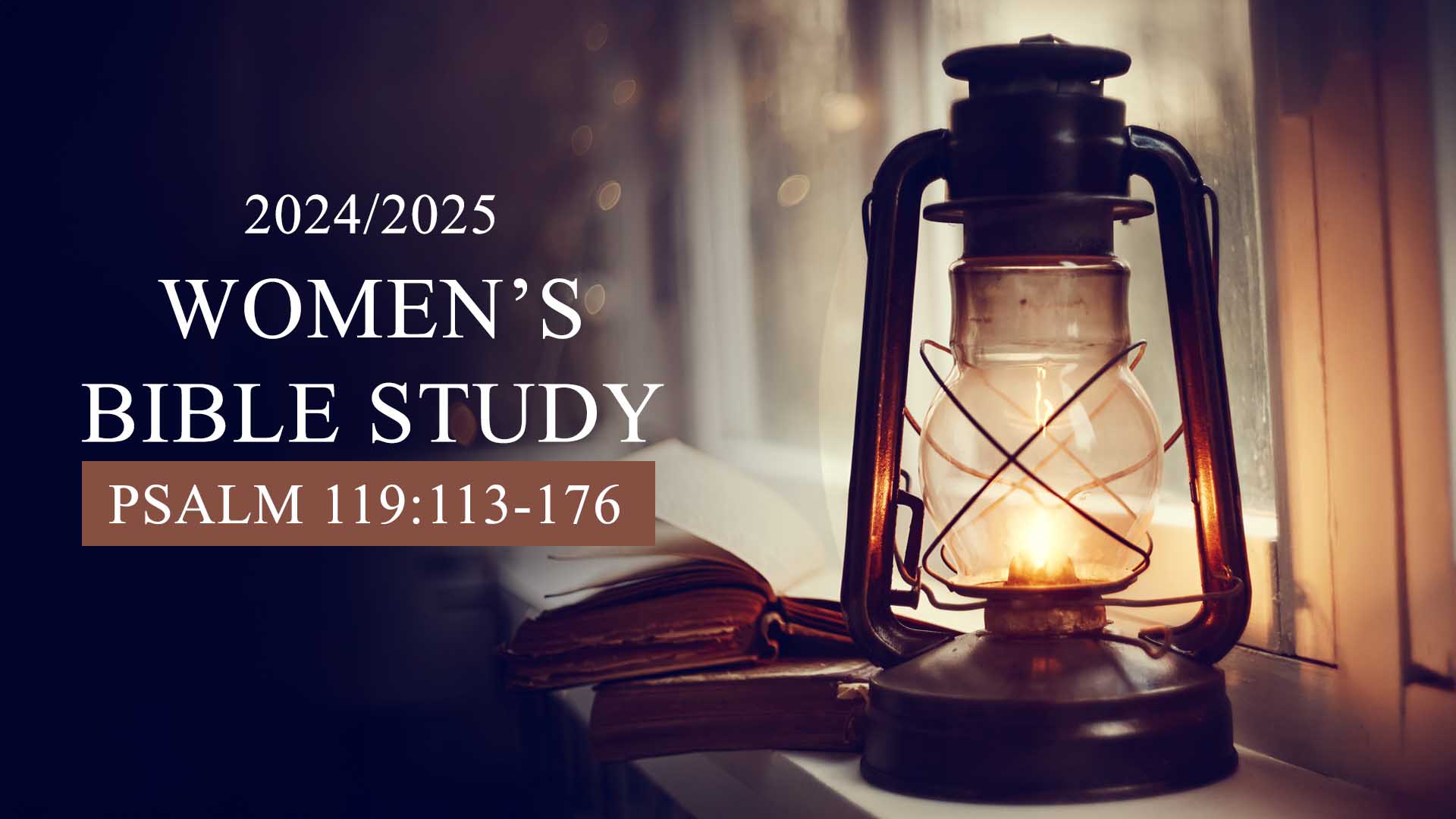 Women's Bible Study: Psalm 119:113-176