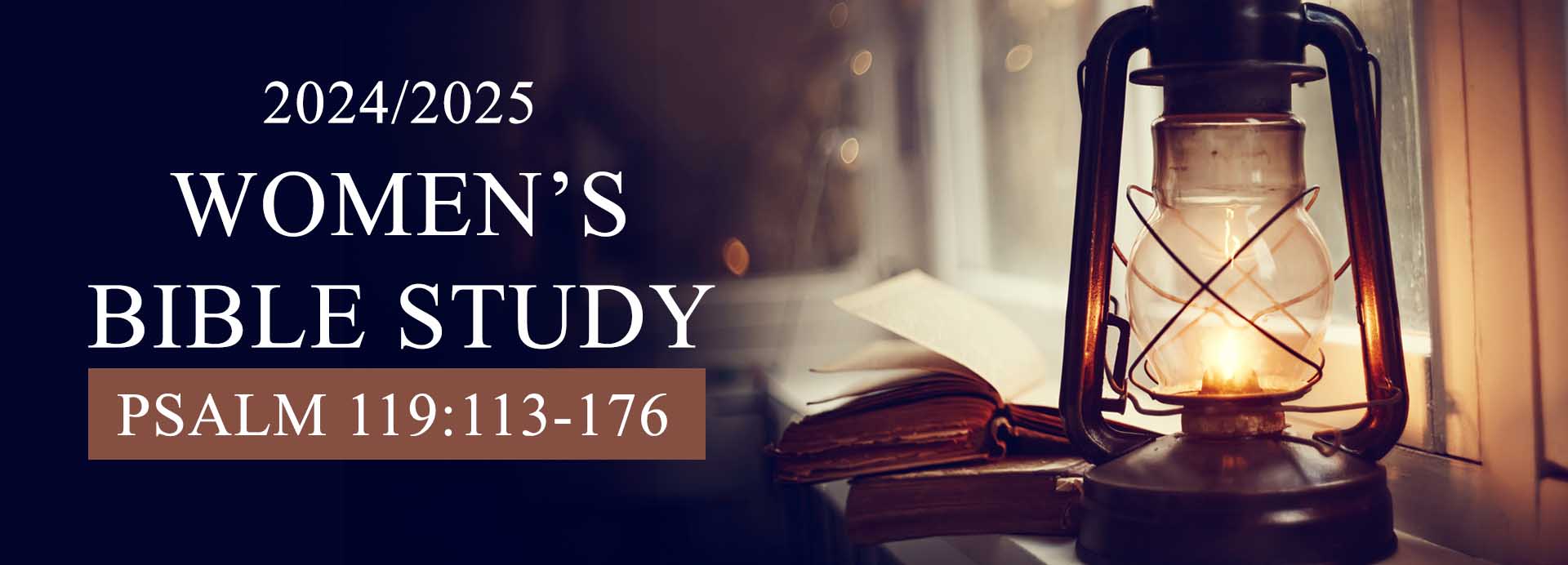 Women's Bible Study: Psalm 119:113-176