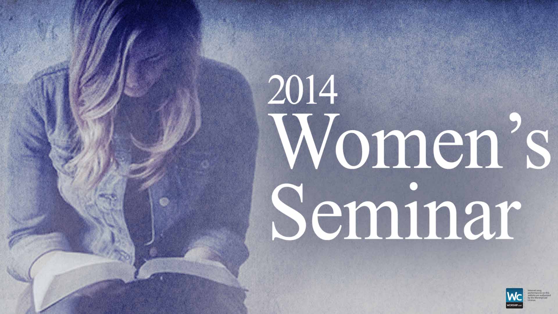 2014 Women's Seminar Live Worship